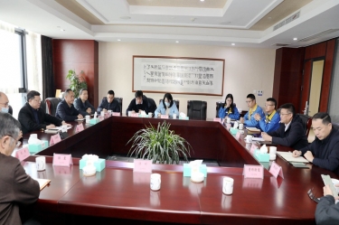 浙江省表办副主任王红威一行光临pp电子纸业调研领导