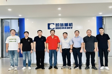 对标先进拓思路 蓄力赋能促发展 | pp电子纸业赴山东凯信沉机有限公司参观互换进建