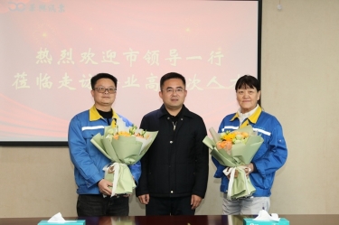 新春送暖 政企同心 | 平湖市辅导走访pp电子纸业高档次人才、难题职工、劳动圭表